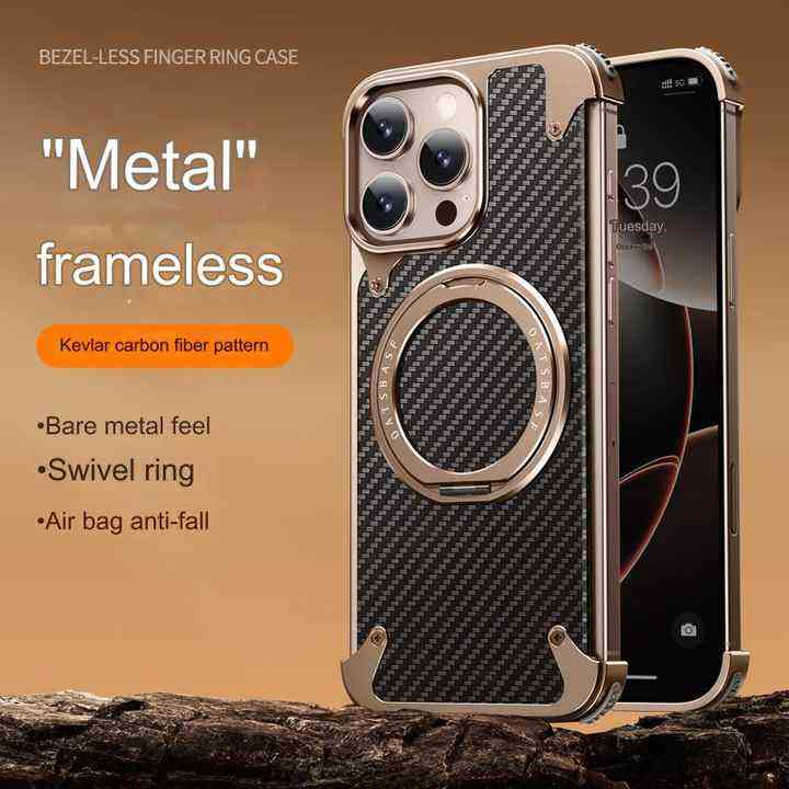 Sleek Protection™ - Aluminum Carbon Fiber Case