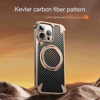 Sleek Protection™ - Aluminum Carbon Fiber Case